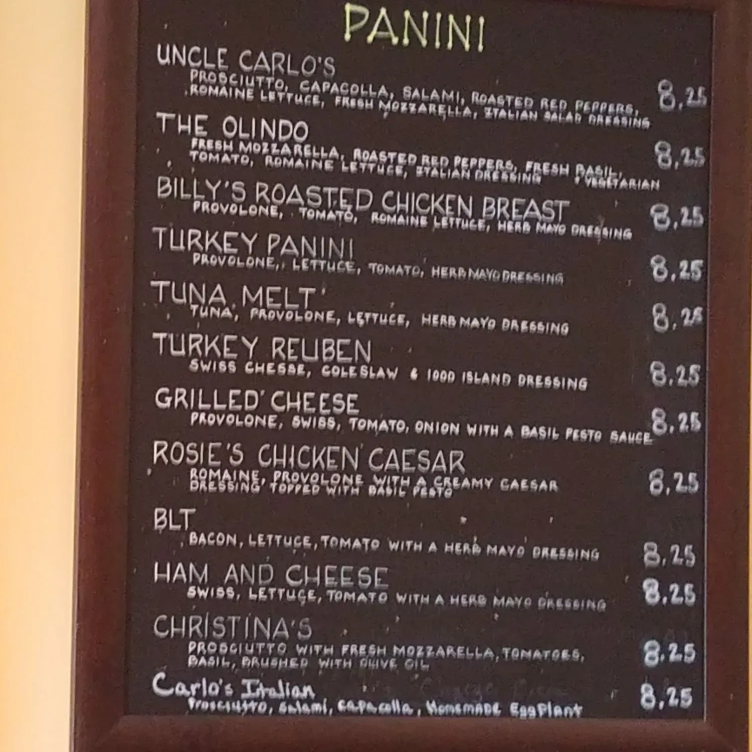 Menu 3