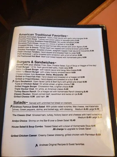 Menu 4