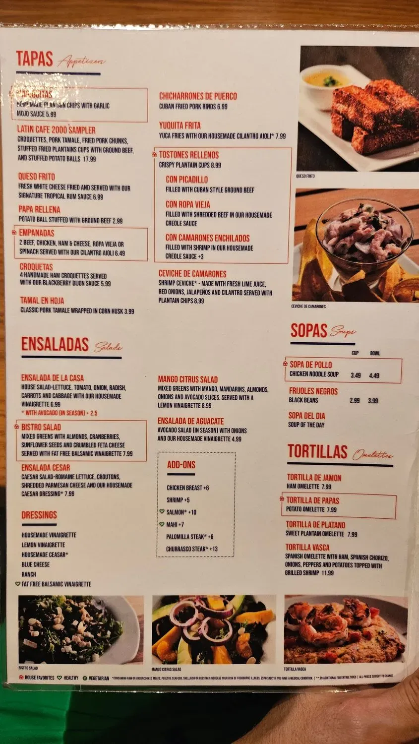 Menu 4