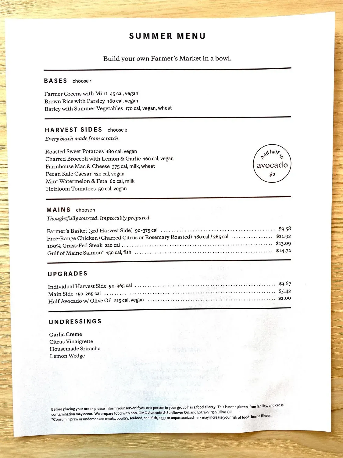 Menu 3