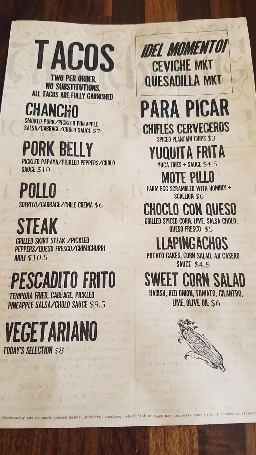 Menu 4