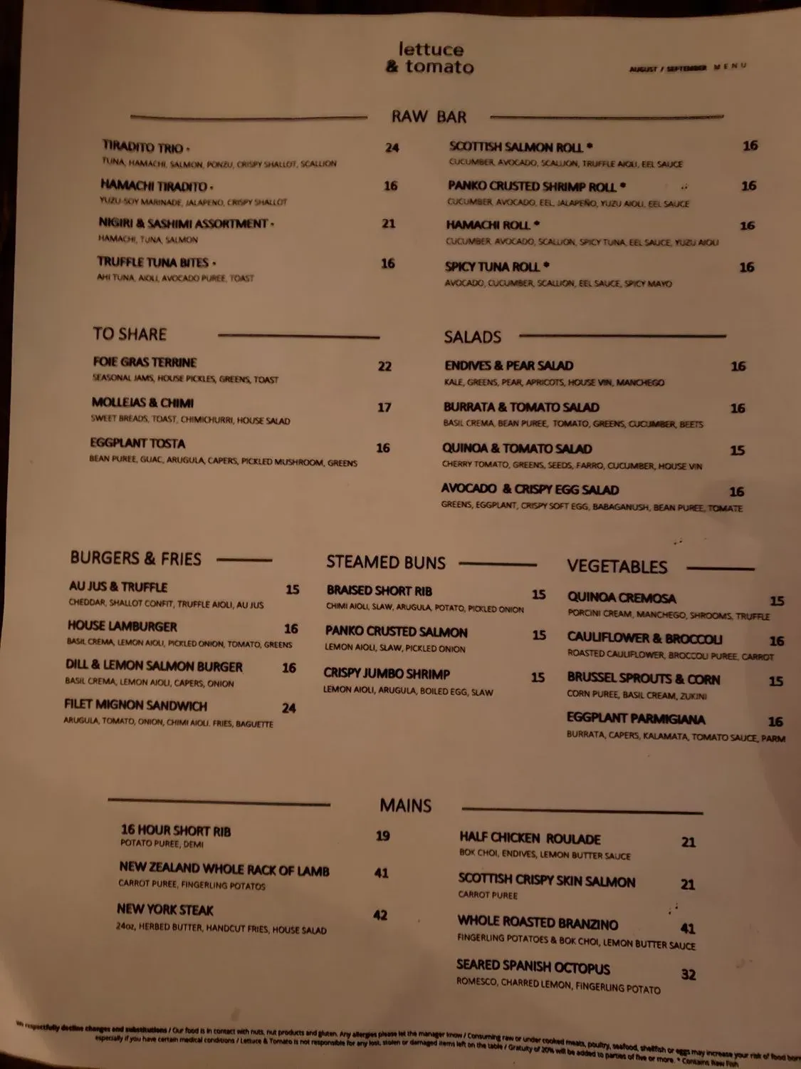 Menu 4