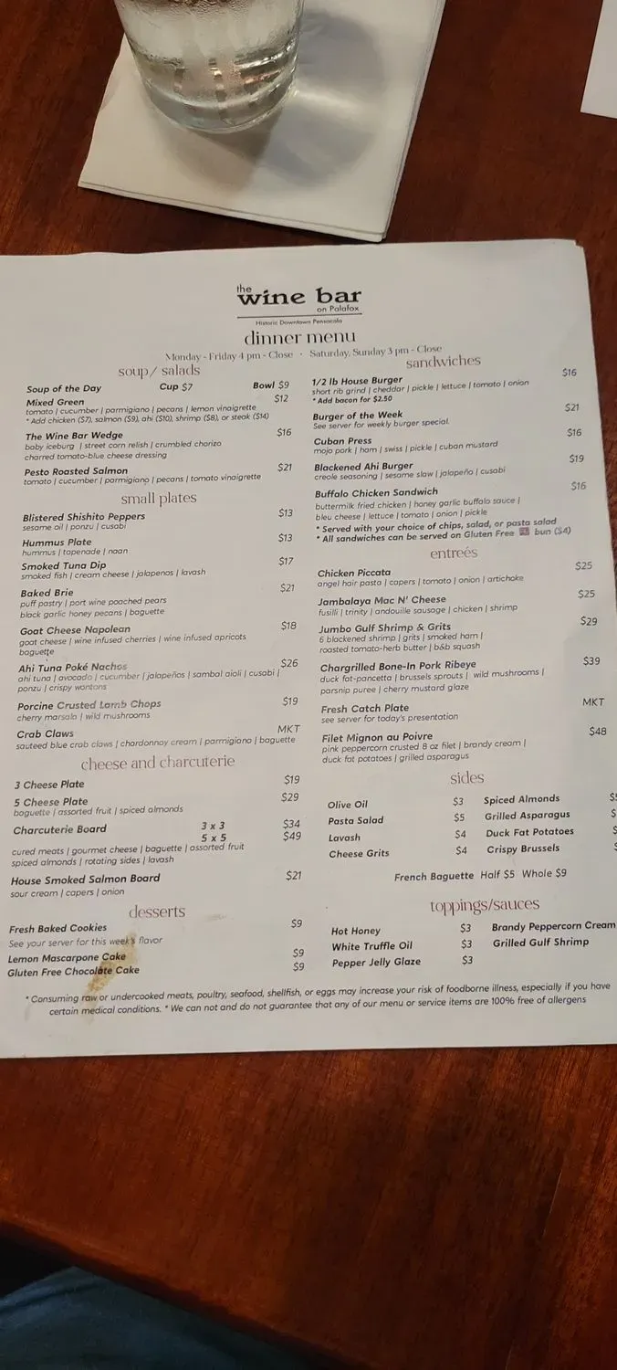 Menu 6