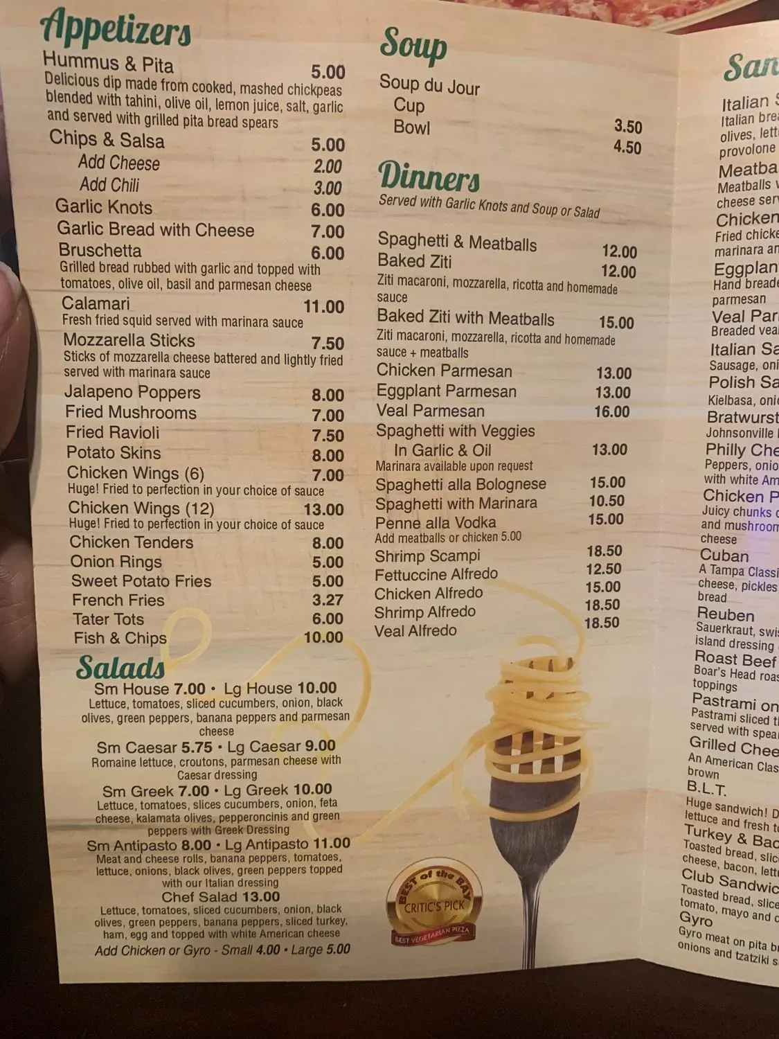 Menu 4