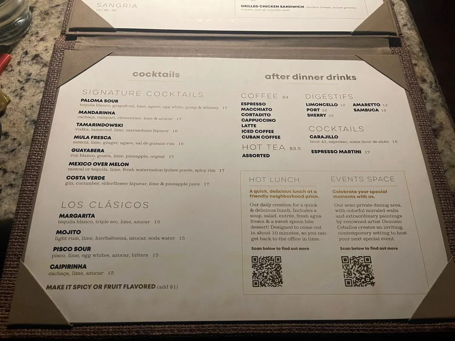 Menu 6