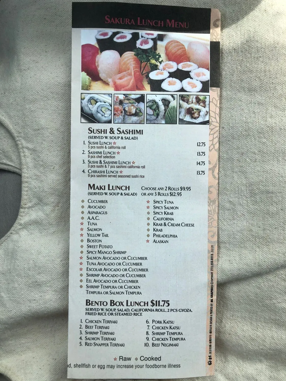 Menu 6