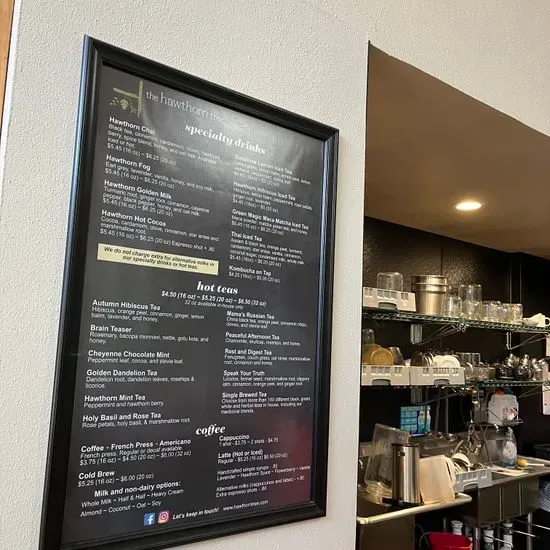 The Hawthorn Tree Menu Cheyenne WY Checkle