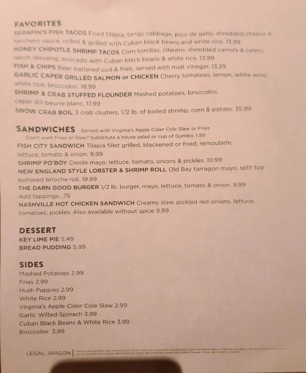 Menu 4