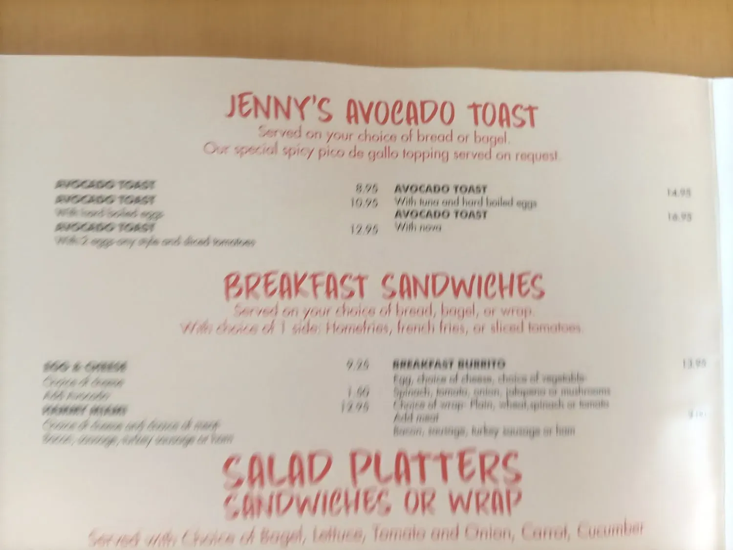 Menu 4