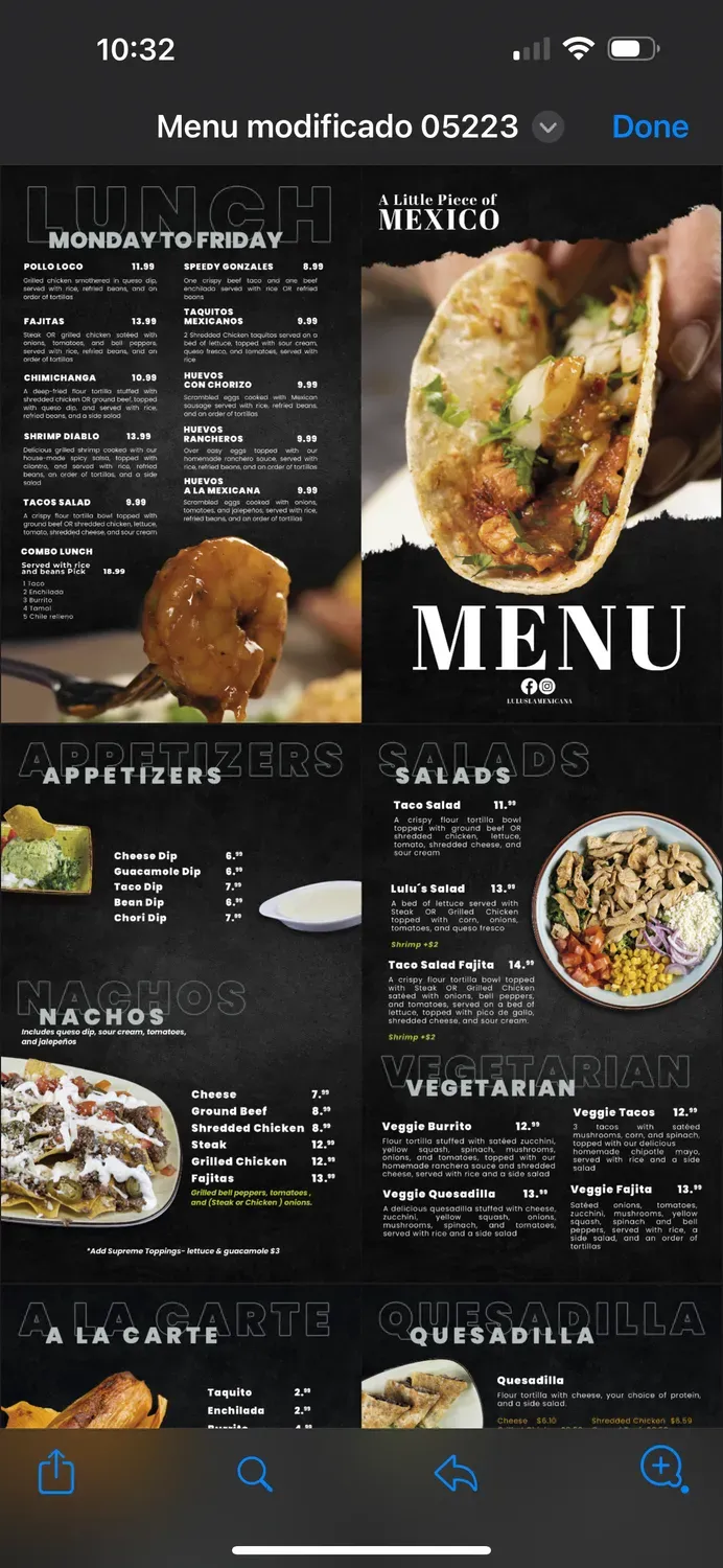 Menu 4