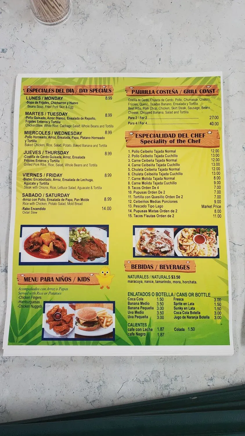 Menu 3