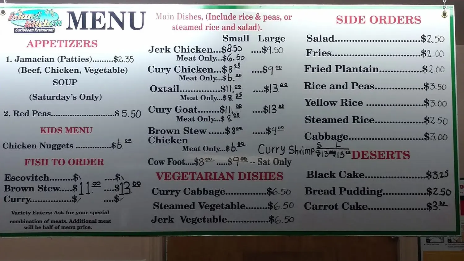 Menu 6