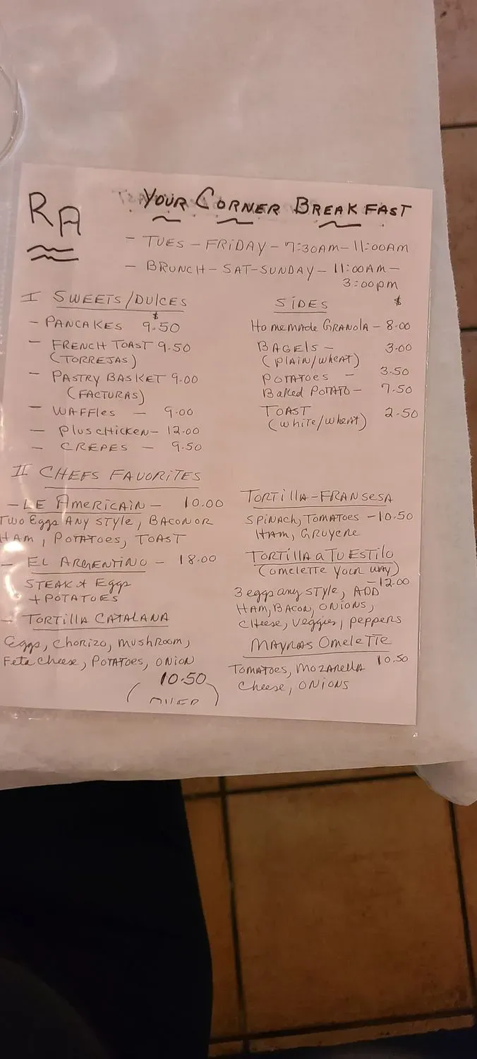 Menu 6