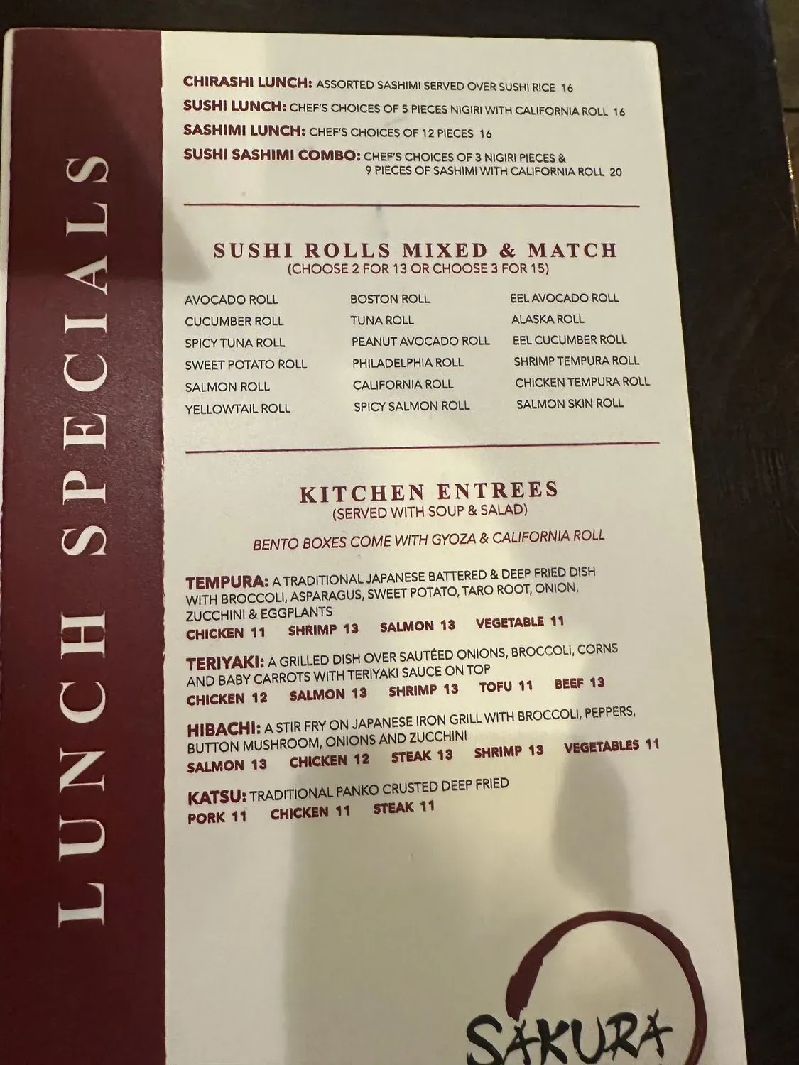 Menu 6