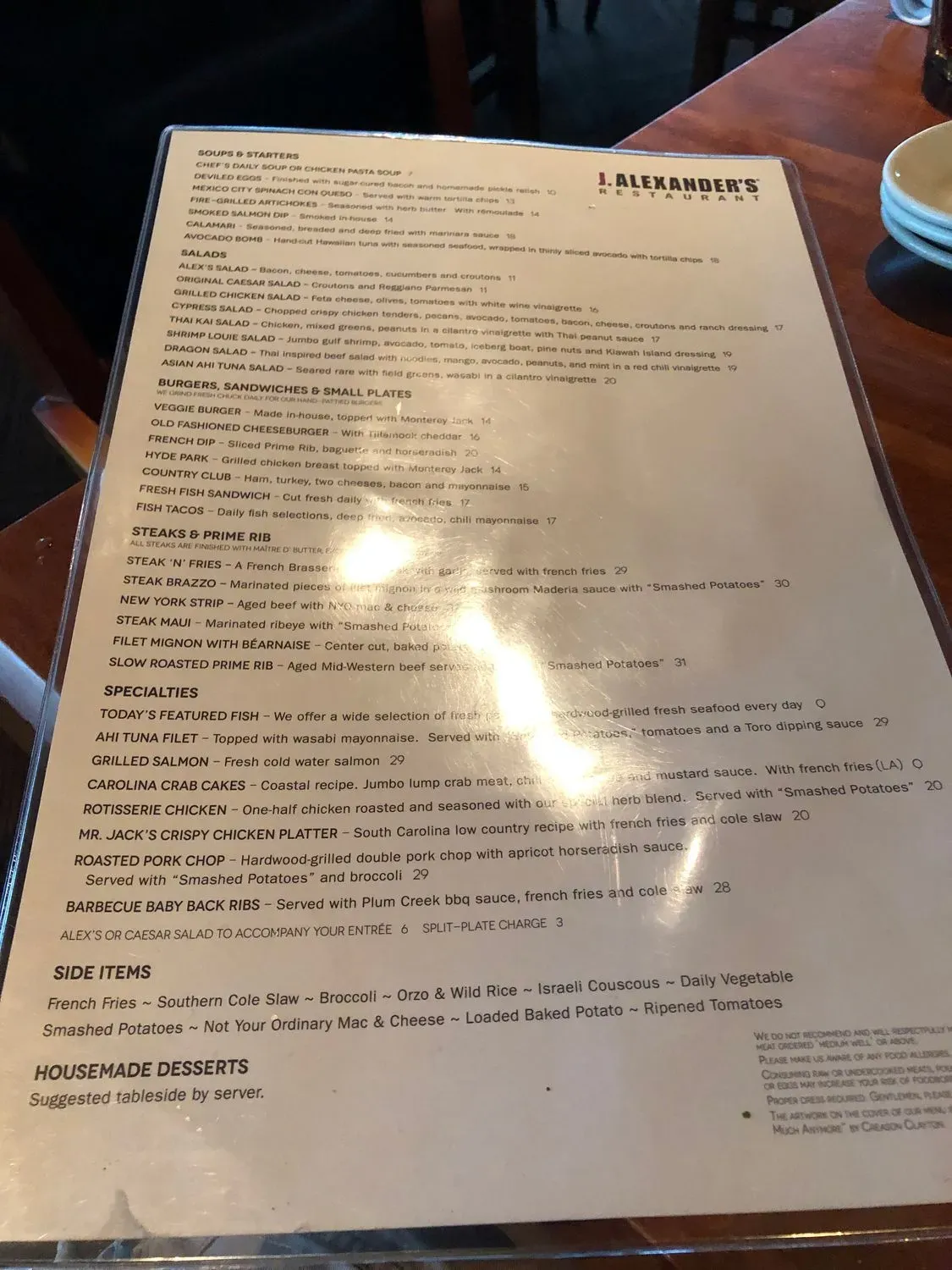 Menu 6