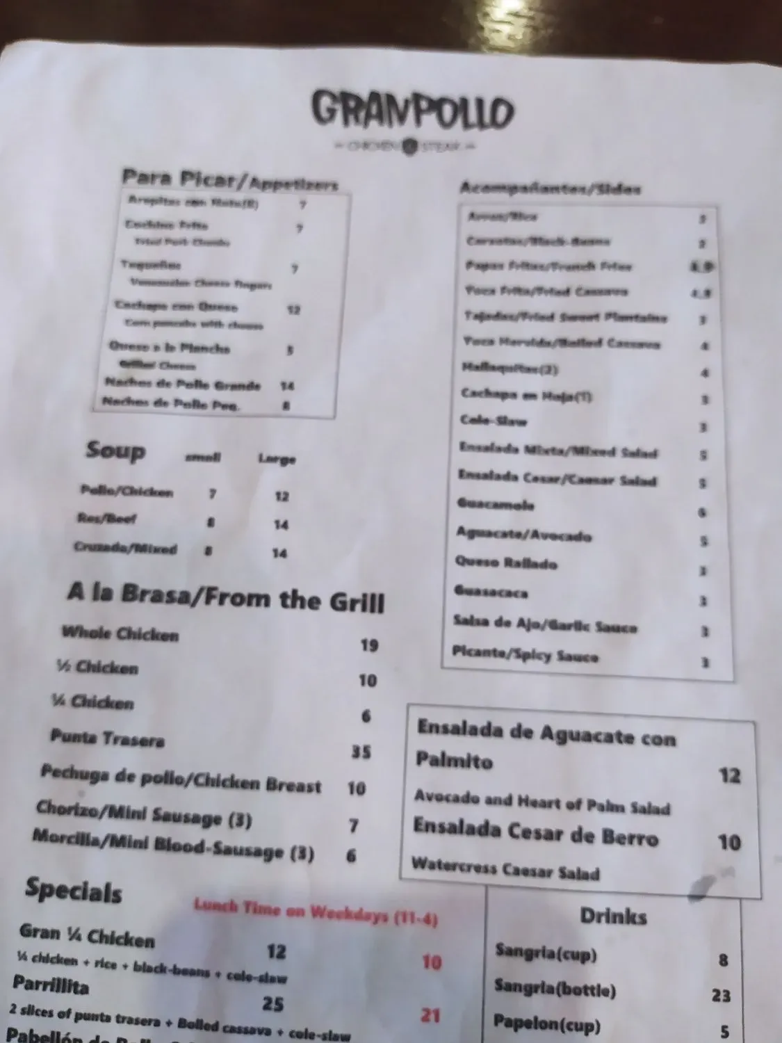 Menu 6