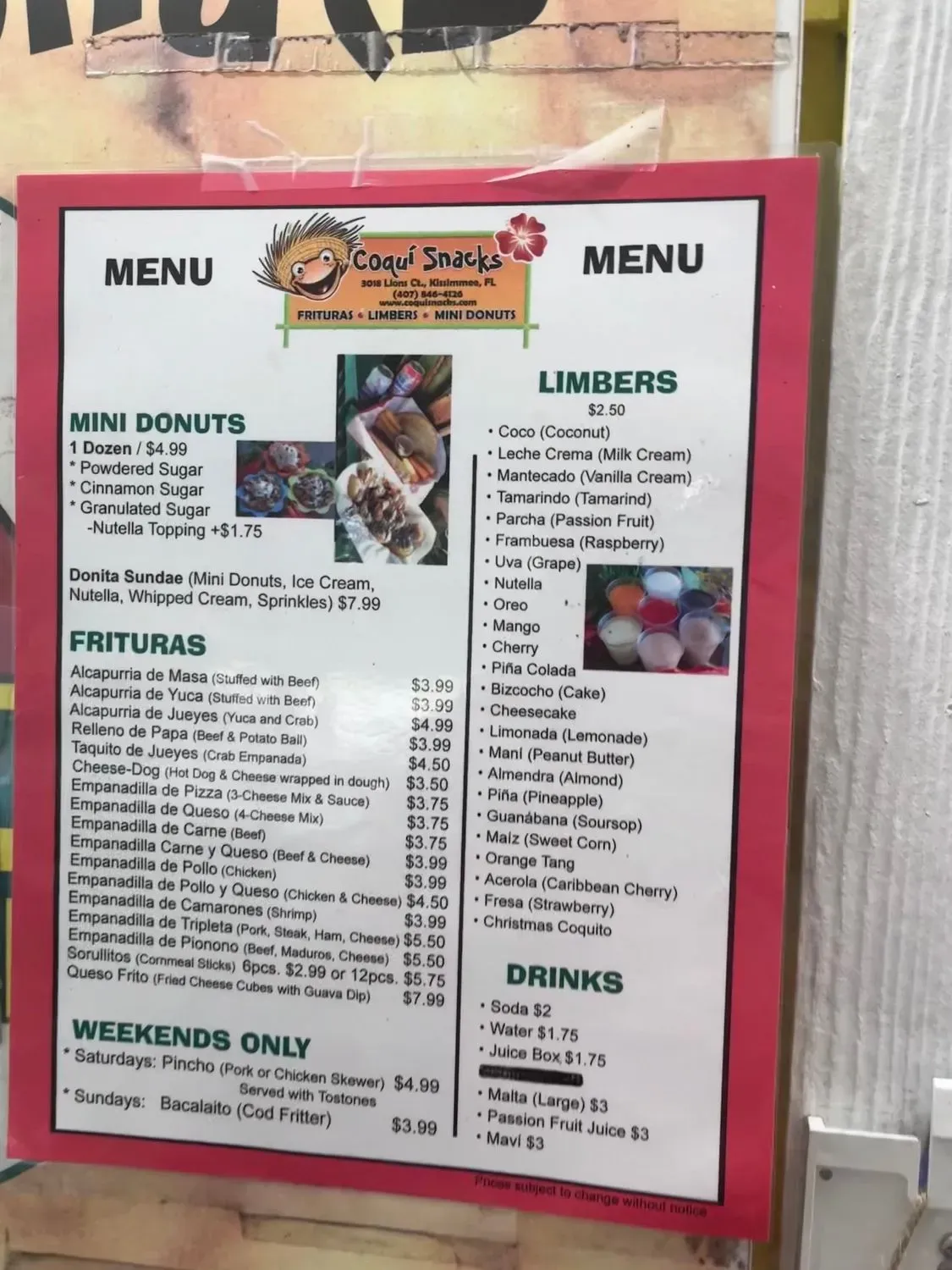 Menu 3