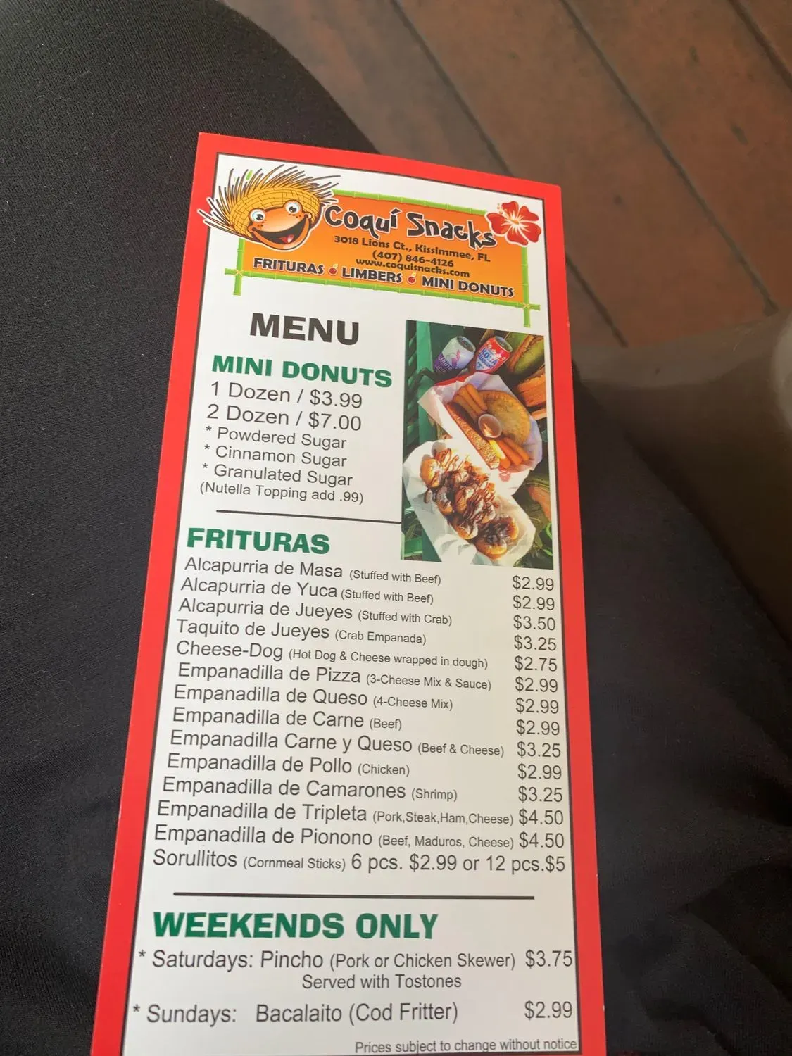 Menu 6