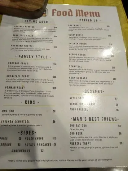 Menu 4