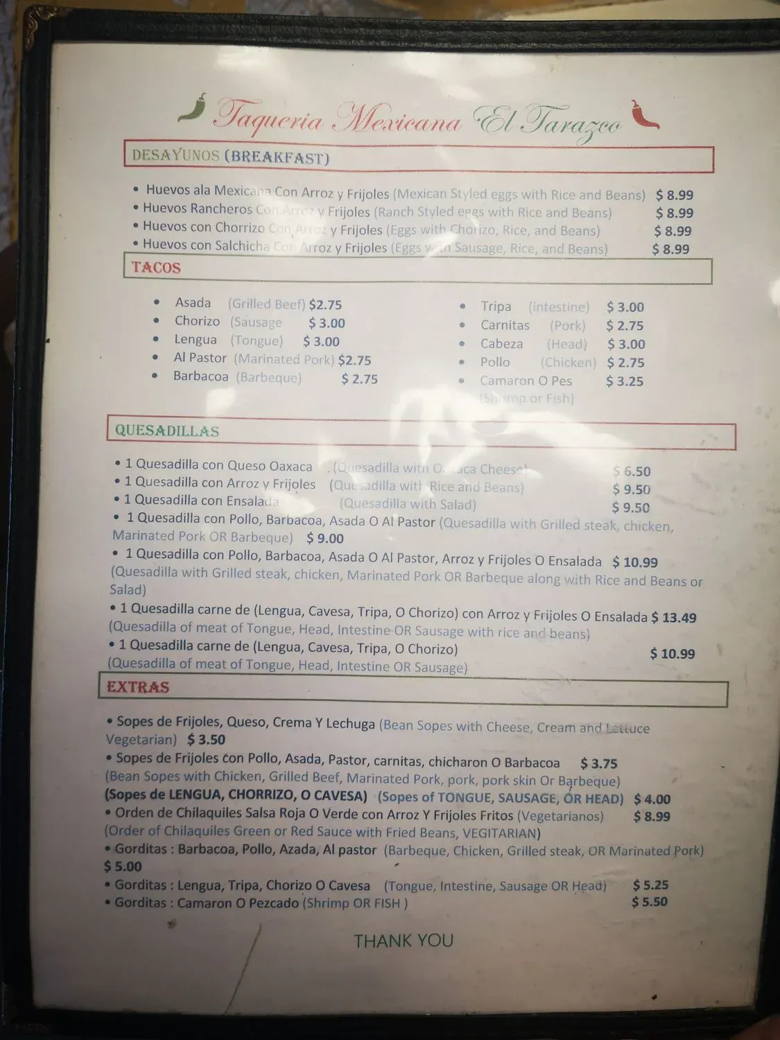 Menu 4