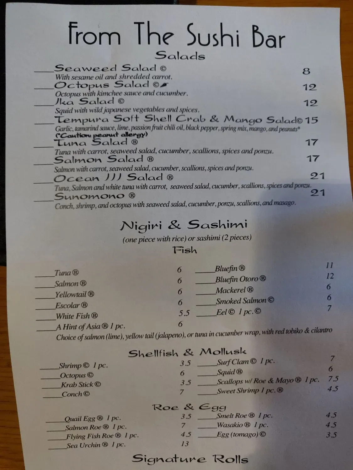 Menu 3