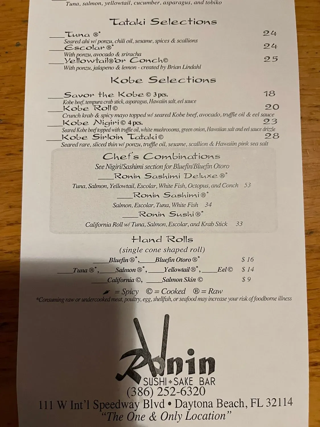 Menu 4