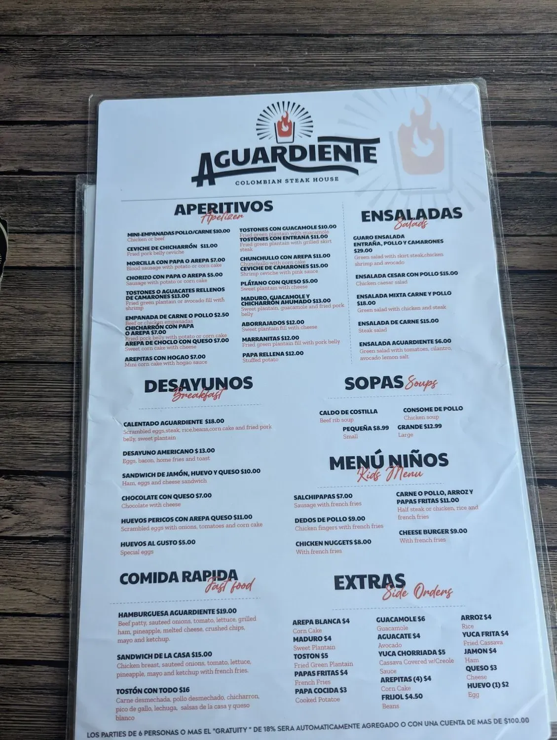 Menu 6