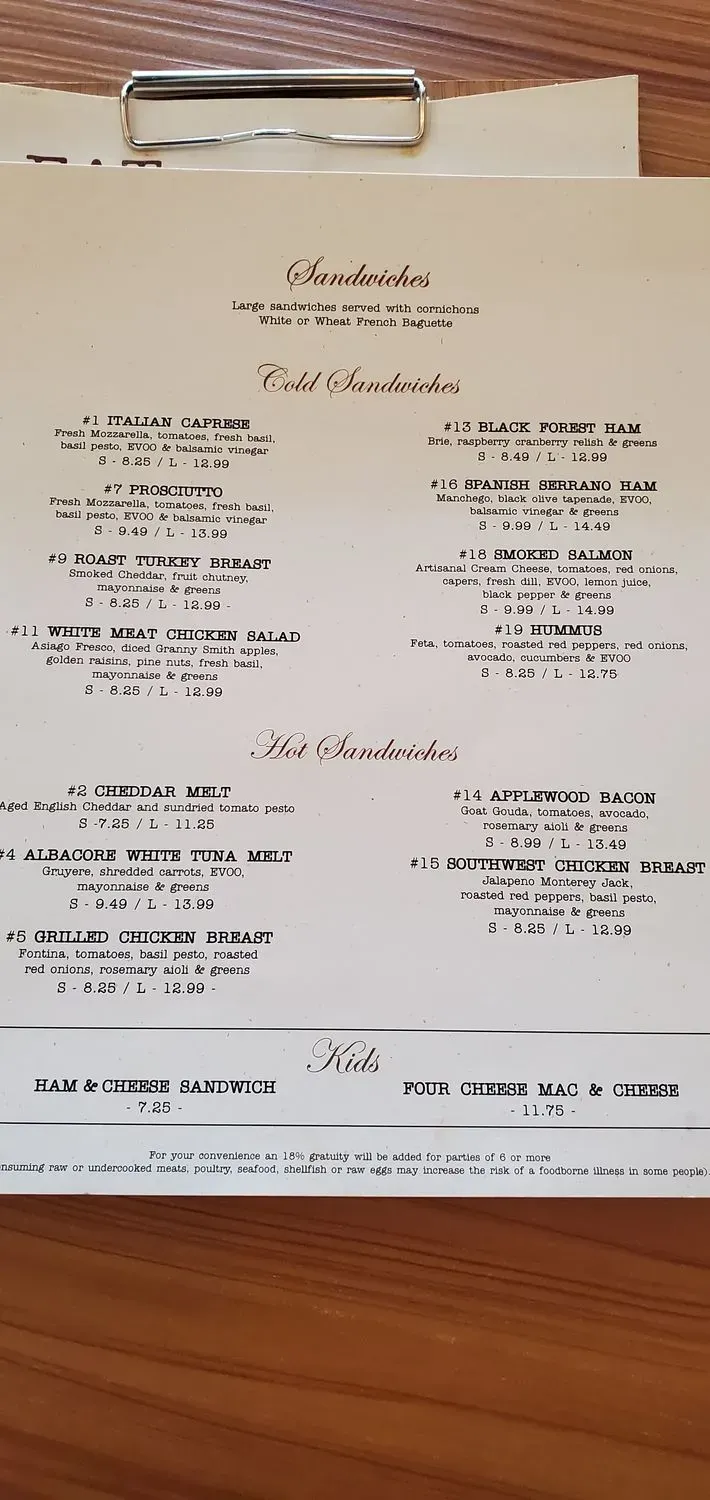 Menu 3