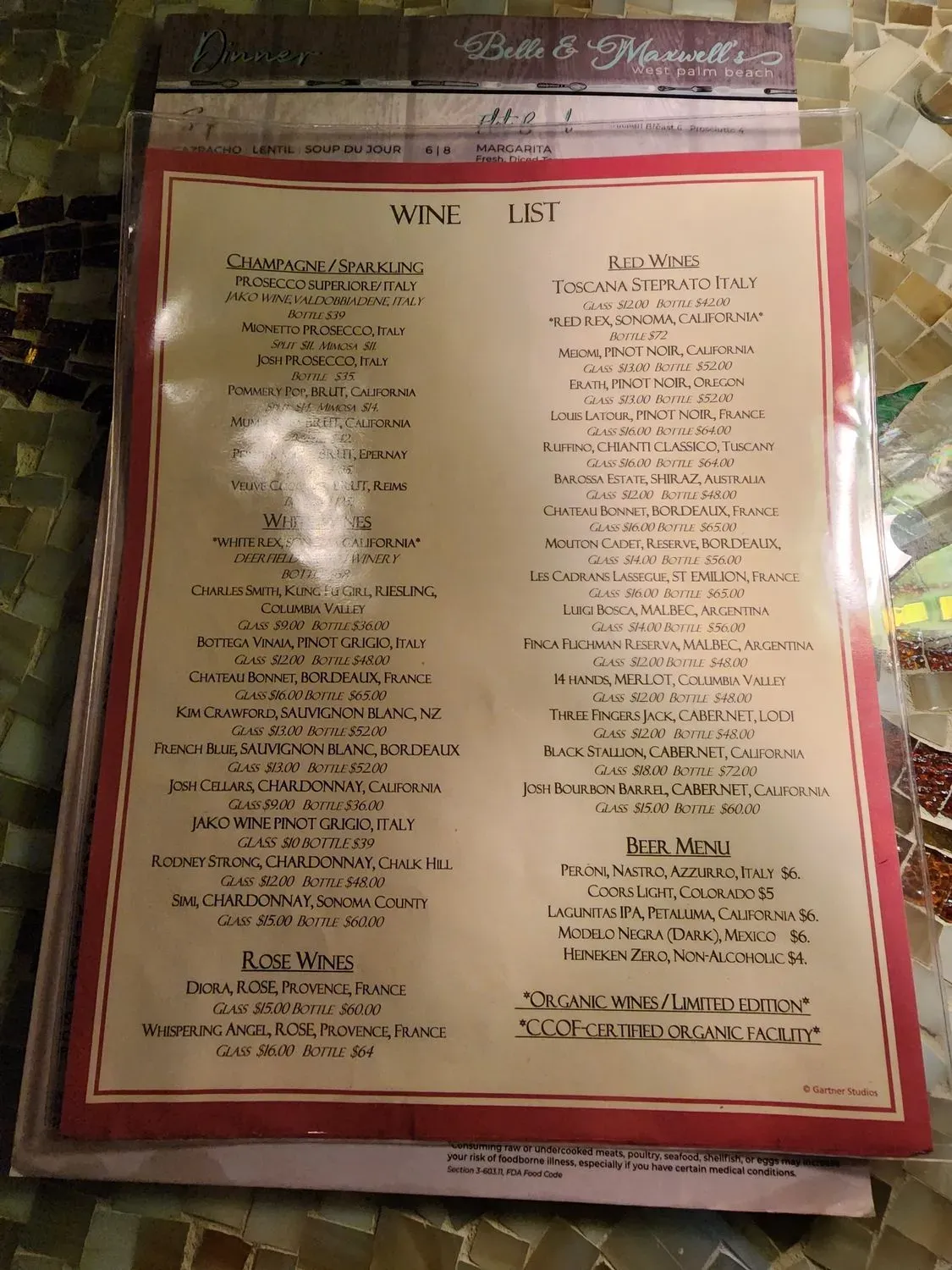 Menu 3