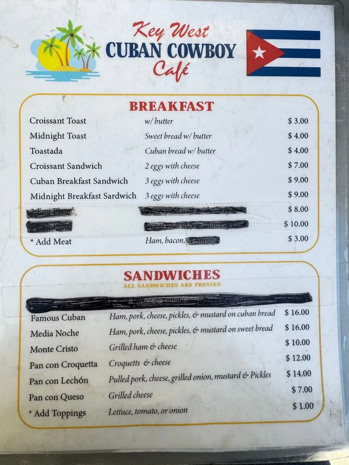 Menu 6