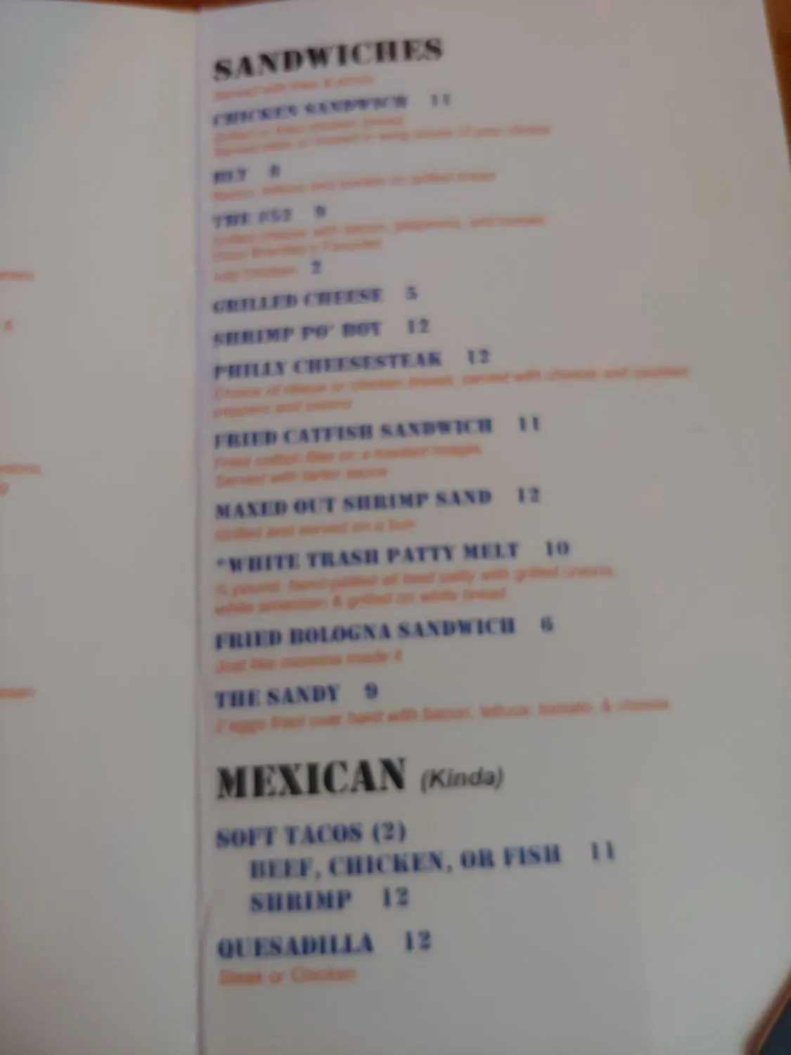 Menu 4