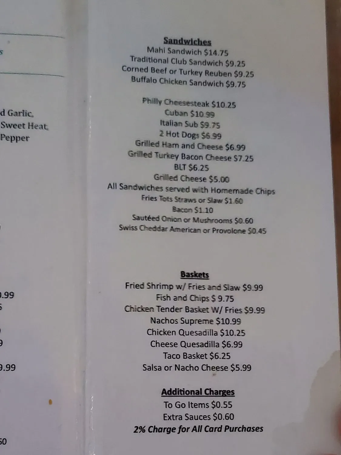 Menu 6