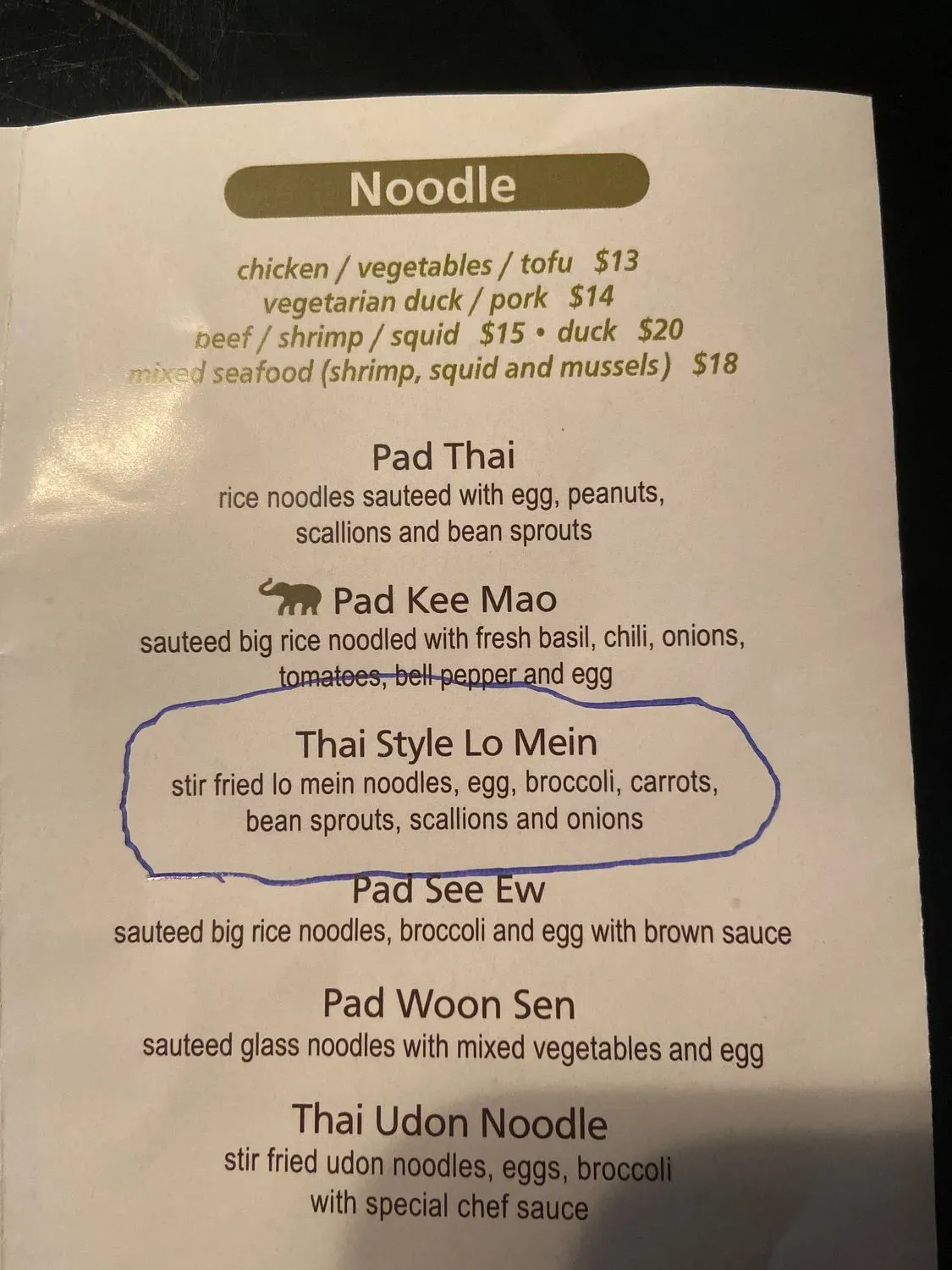 Menu 4