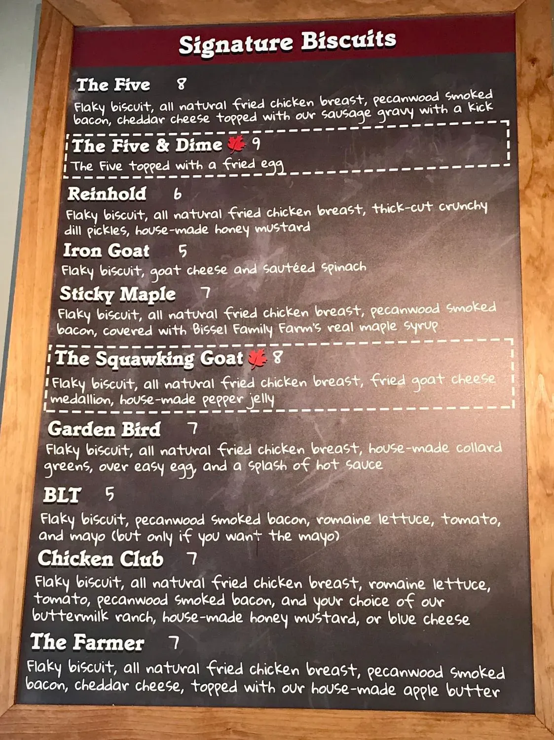 Menu 6