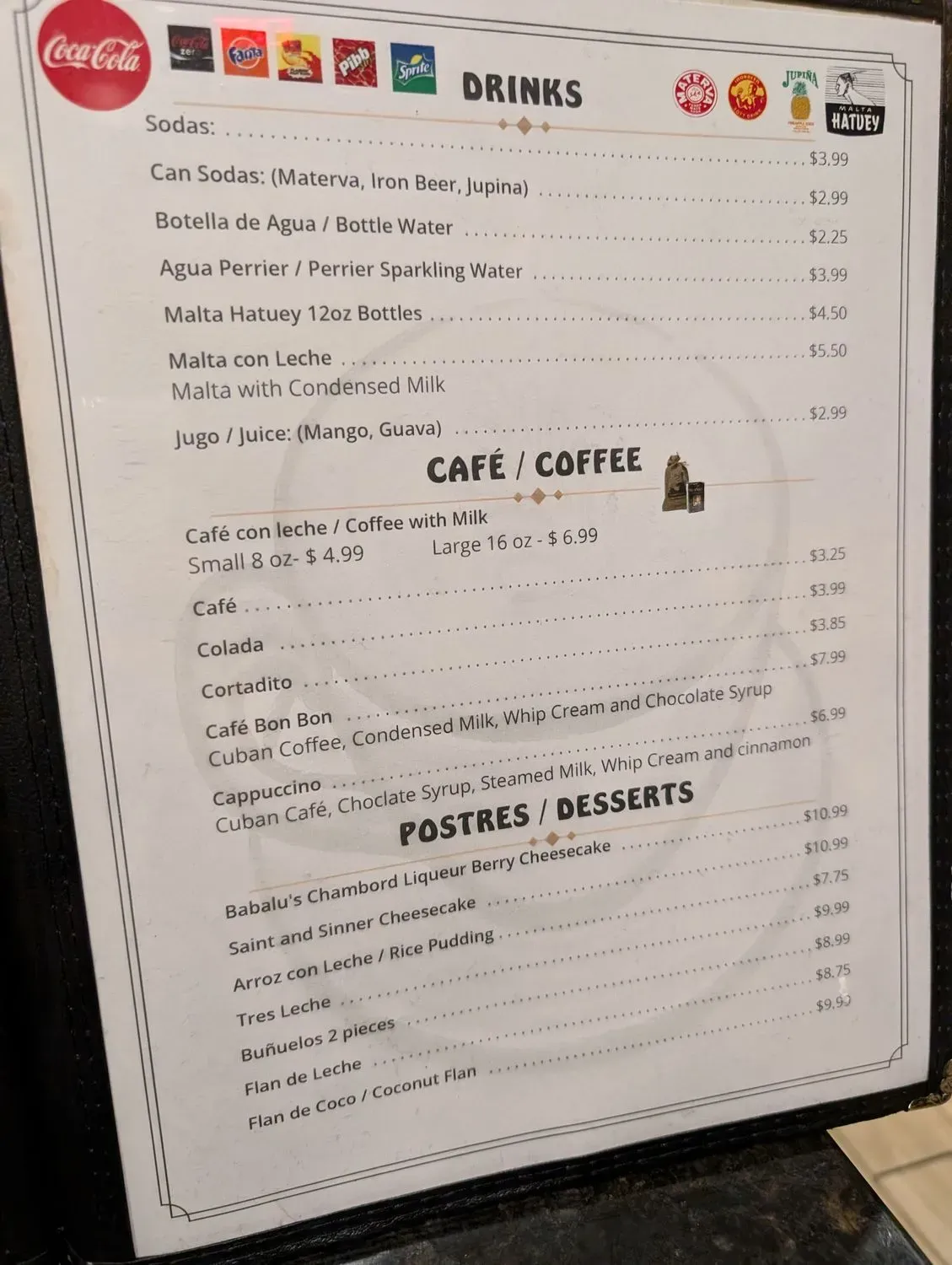 Menu 3