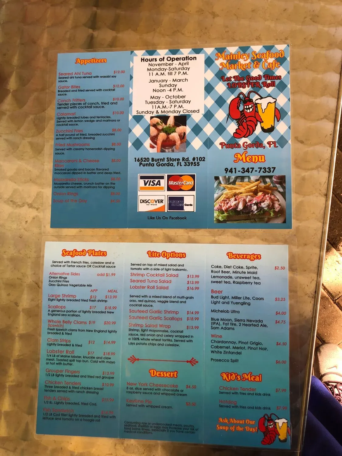 Menu 4