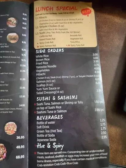 Menu 6