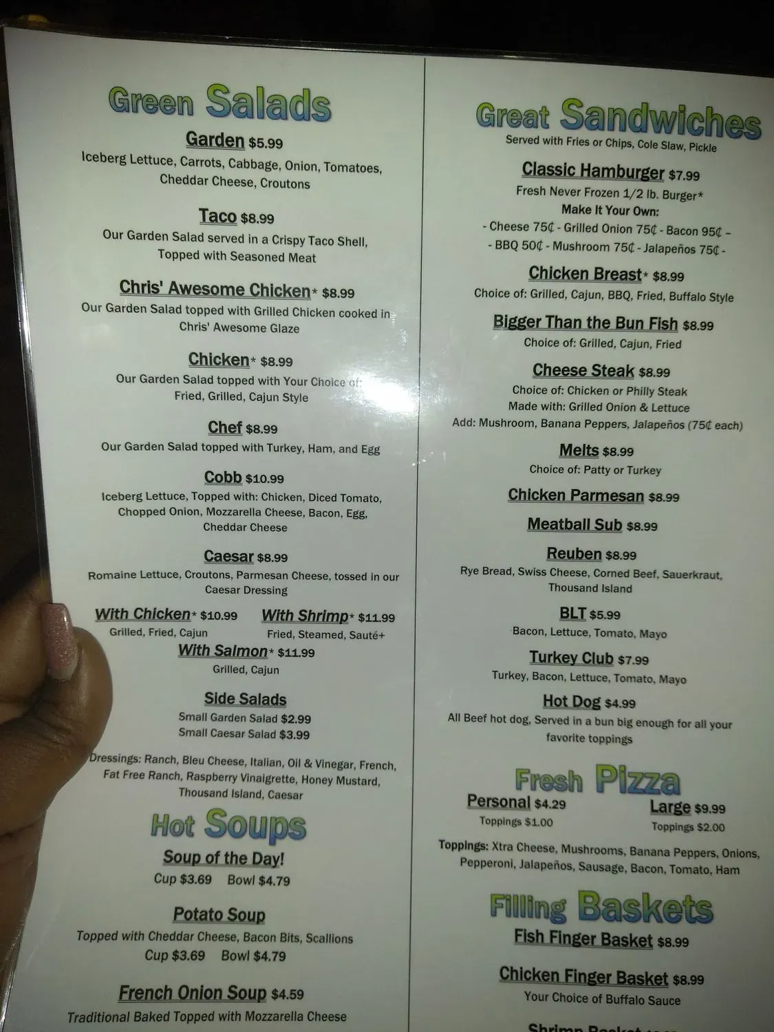 Menu 3