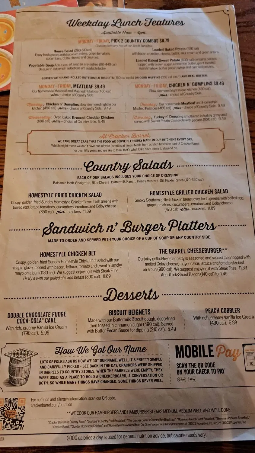 Menu 4