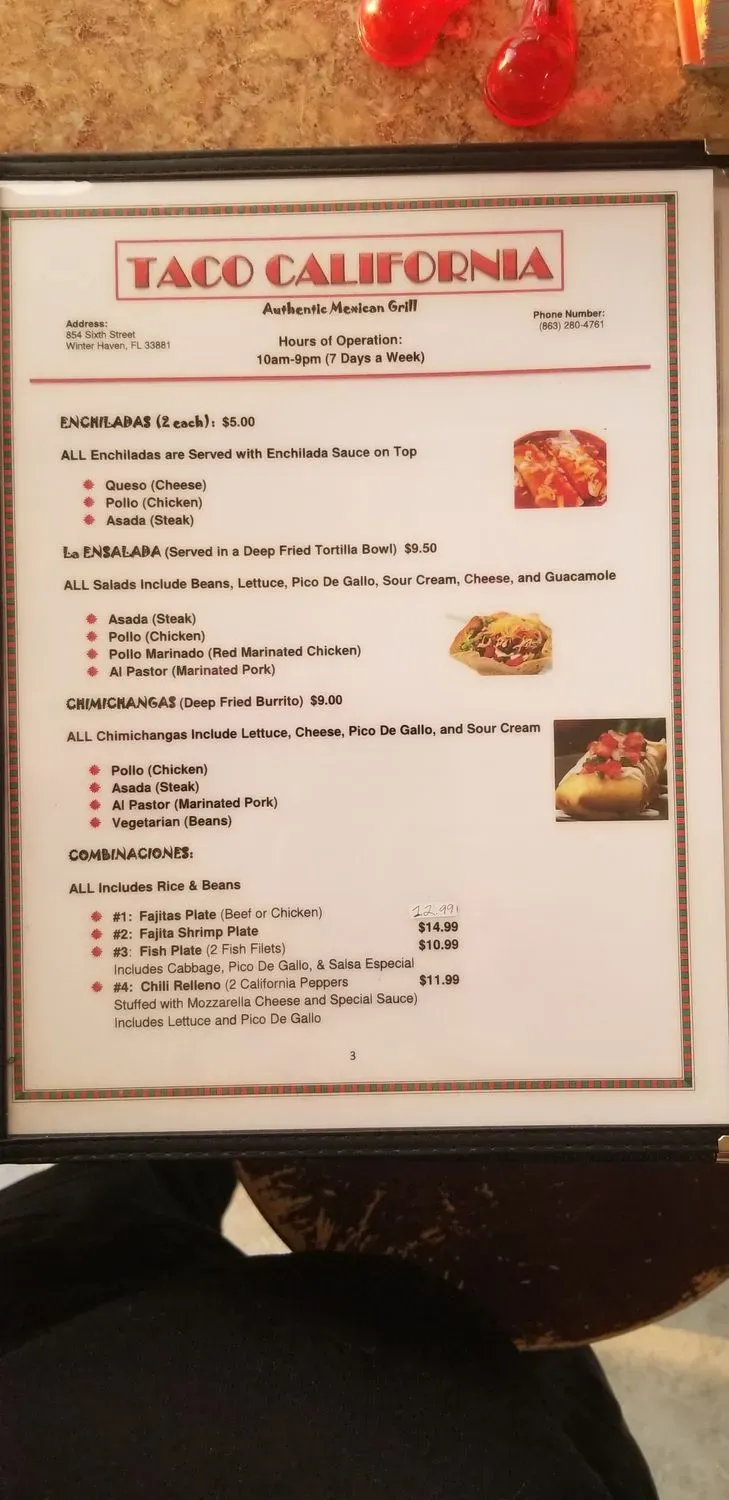 Menu 6