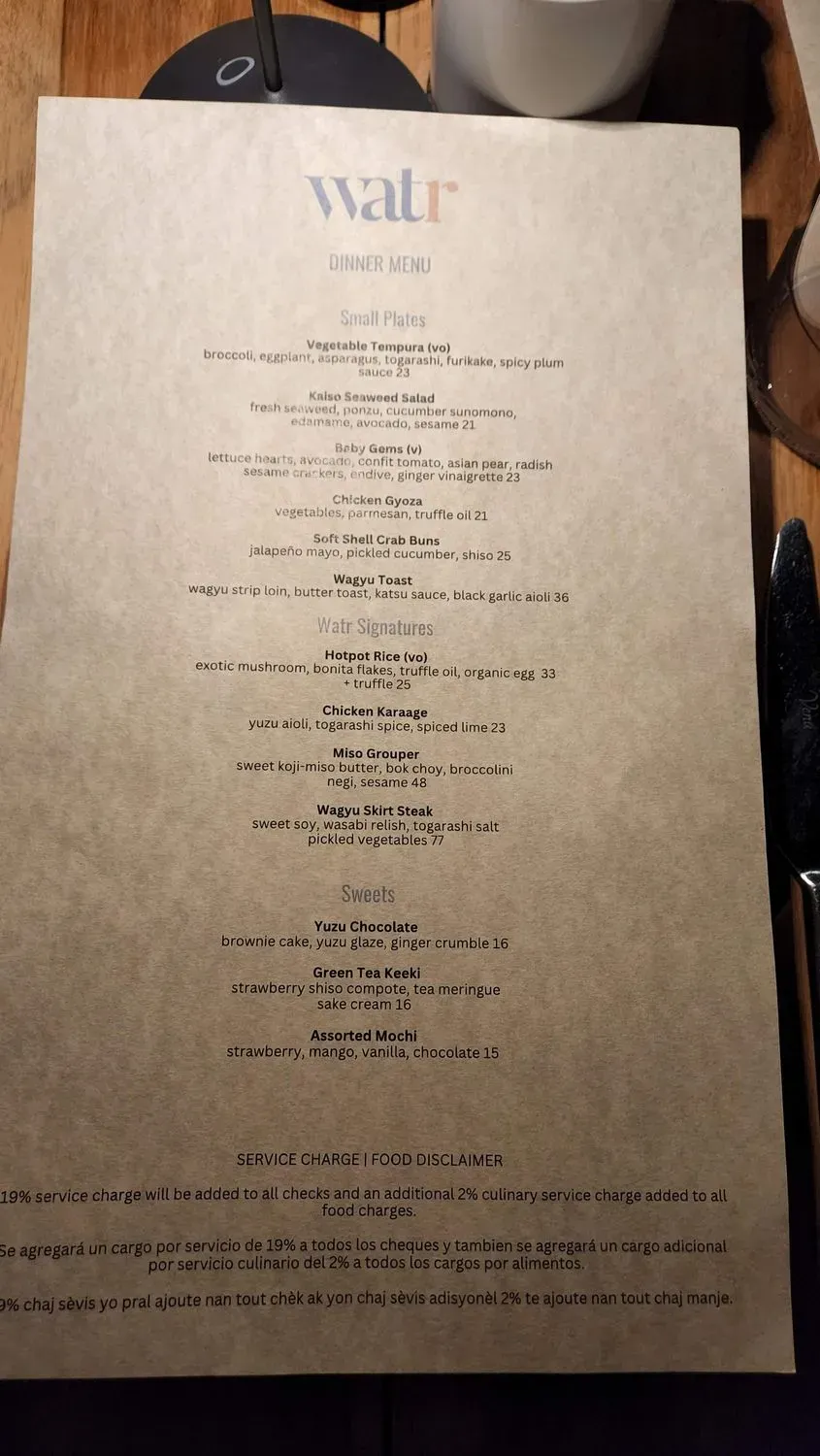 Menu 6