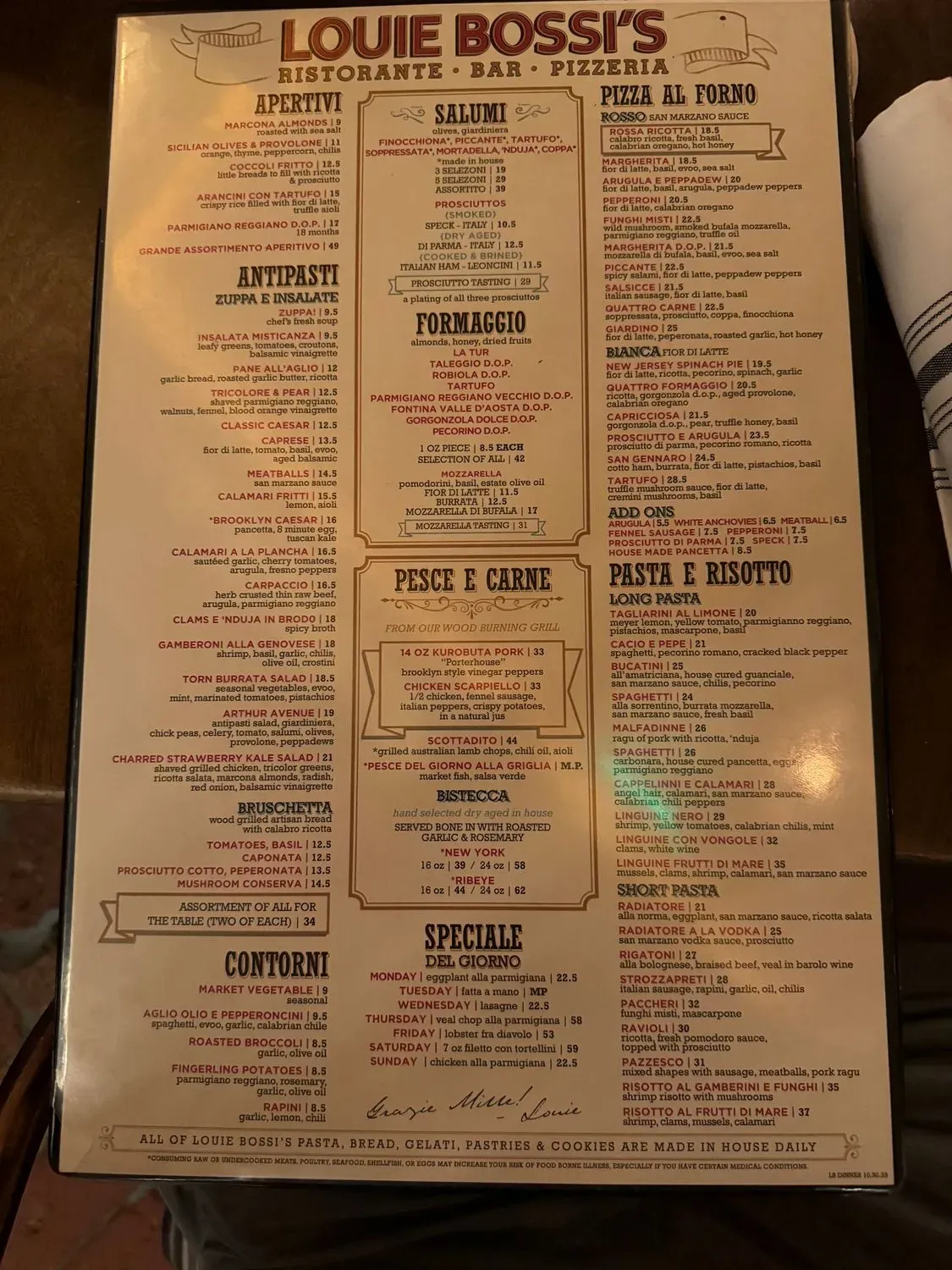 Menu 6