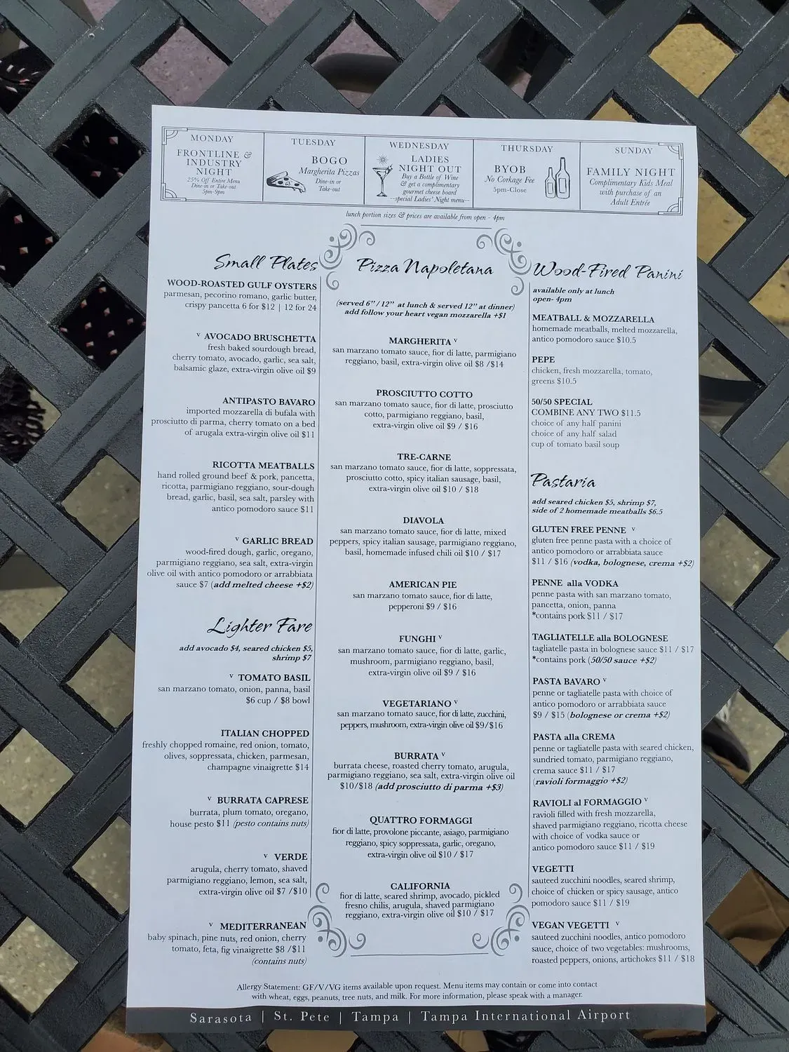 Menu 3