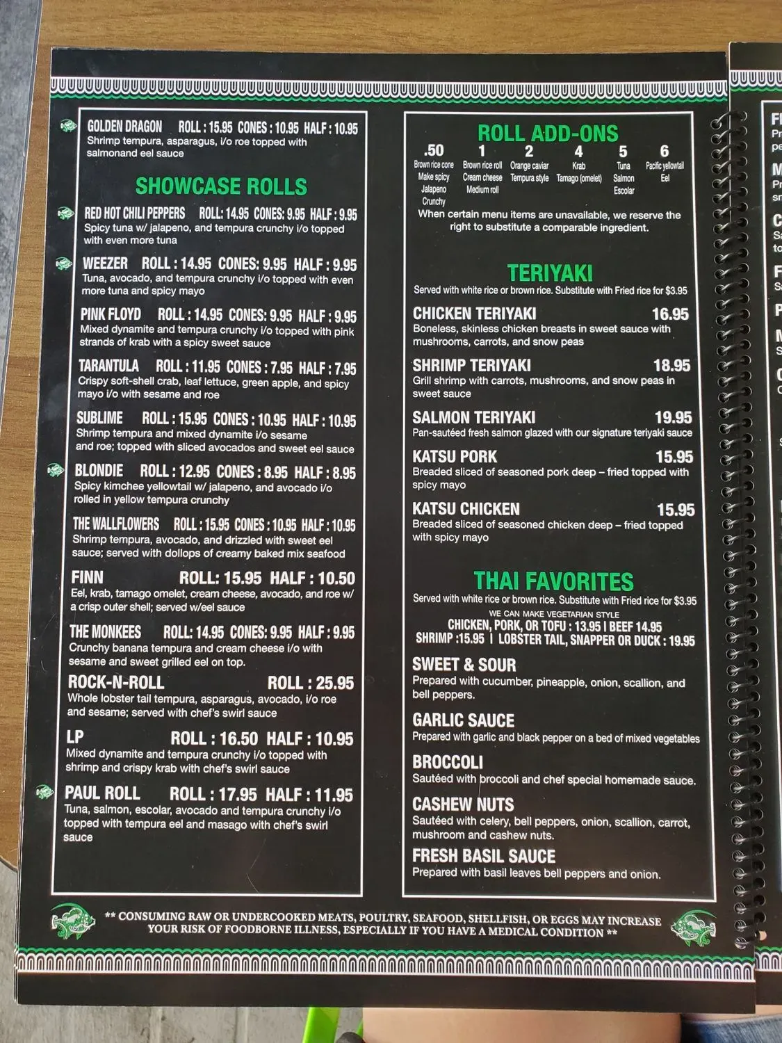 Menu 4