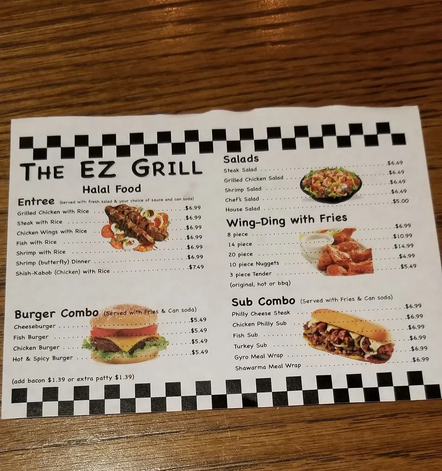 Menu 4