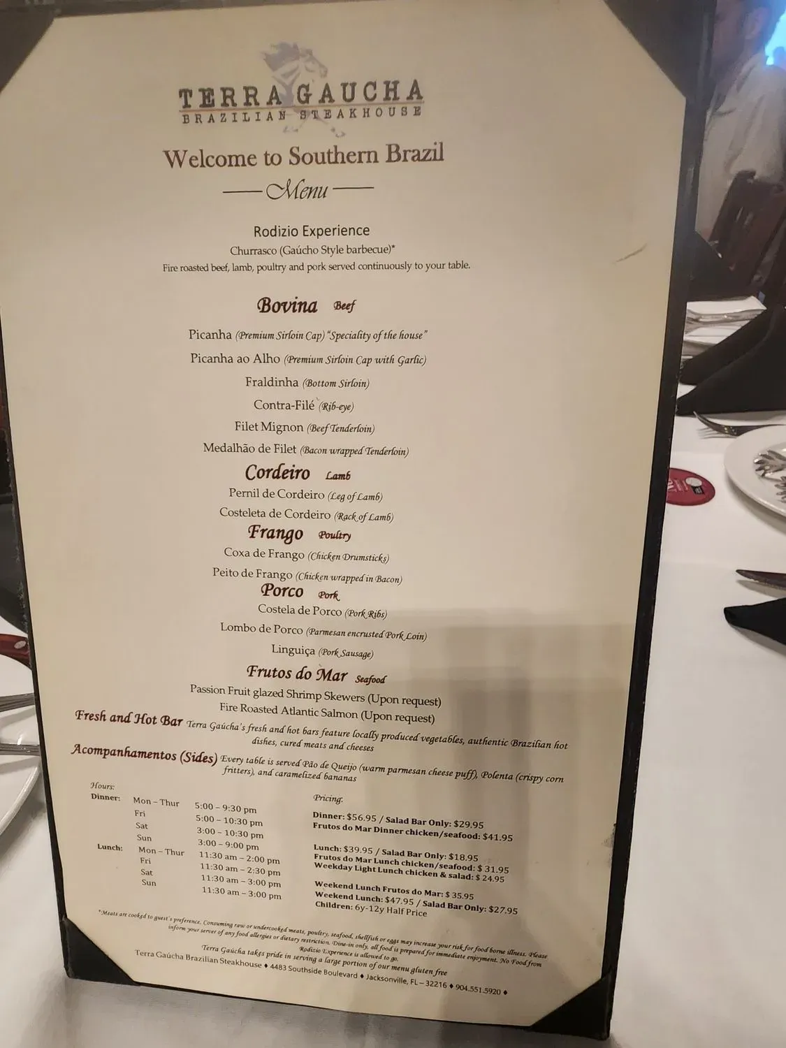 Menu 4