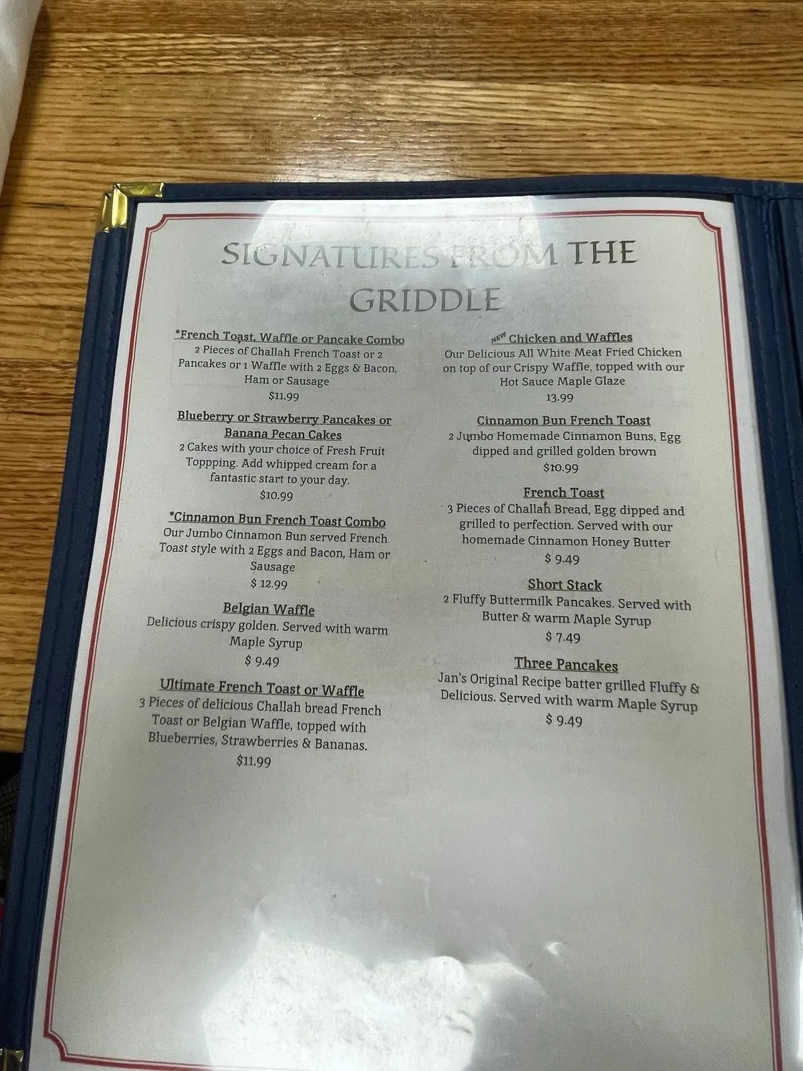 Menu 6