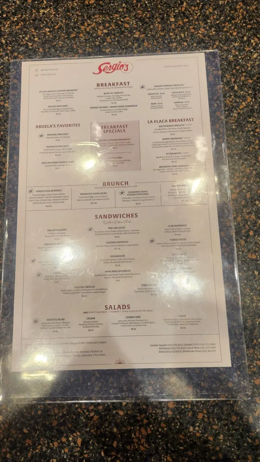 Menu 6