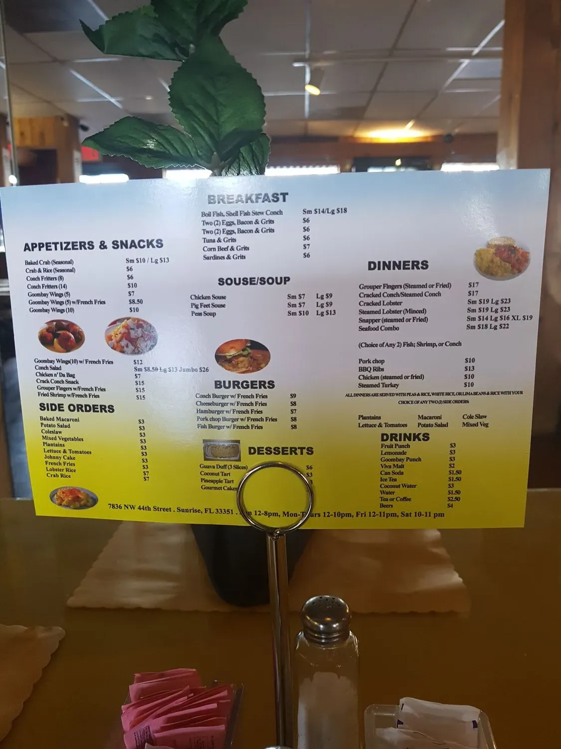 Menu 6