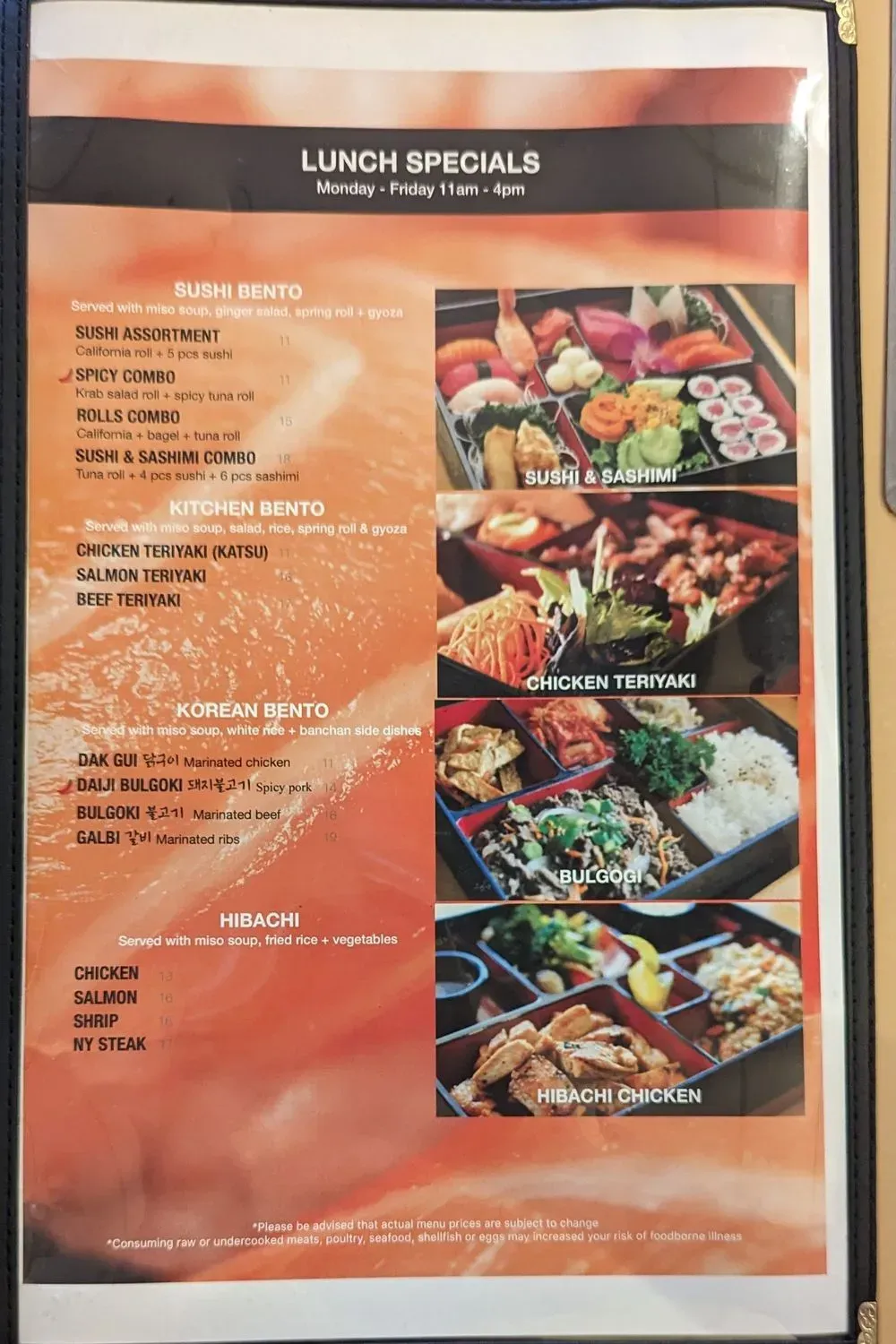 Menu 6